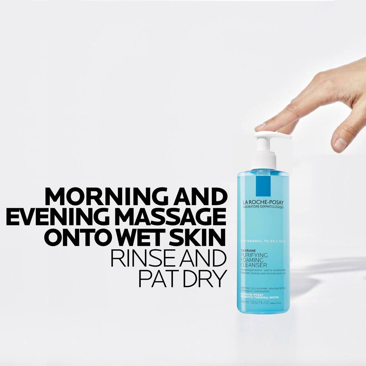toleriane-purifying-foaming-face-wash-o0 La-Roche-Posay-Face-Cleanser-Toleriane-Purifying-Foaming-Cleanser-400ml-000-3337875545822-howto_REV-1500x1500.jpg