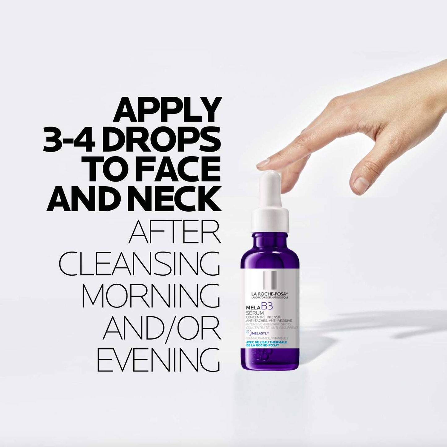 mela-b3-dark-spot-serum-with-melasyltm-niacinamide-b7 LaRochePosay-Product-MelaB3-MelaB3Serum-30ml-03337875890021-HowTo-REV.jpg
